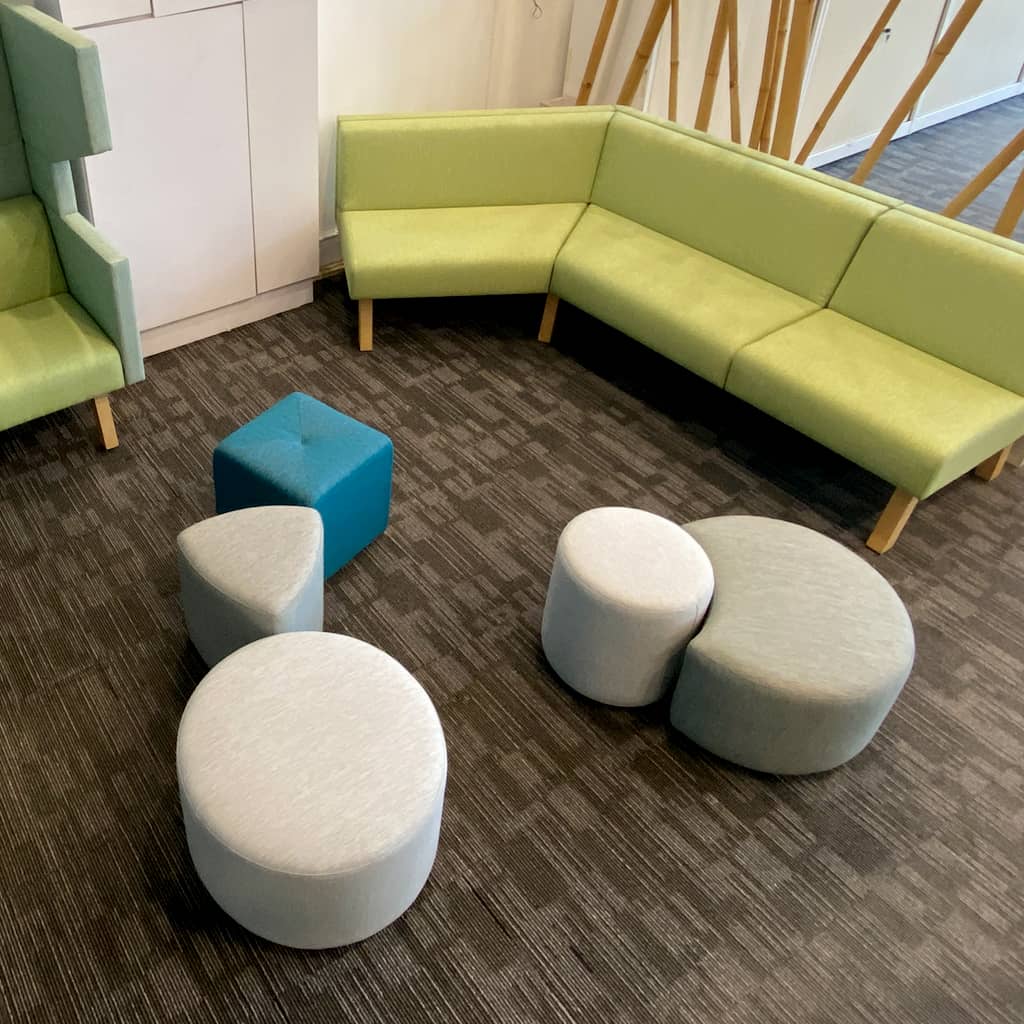 pouffe lima, large, round