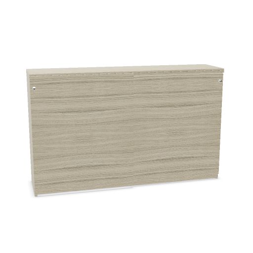 Opbergen M-store sliding door cabinet 120x160x50cm (Color body : R - Driftwood | Color door : R - Driftwood | Color top : R - Driftwood)