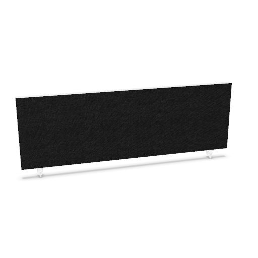 myscreen 60 x 180 cm (Model: Desk Clamp | Acoustics: Acoustic | Frame Colour: White | Fabric: 75 - Rhapsody | Fabric Colour: 801 | Priceclass: Fabricgroup 1)