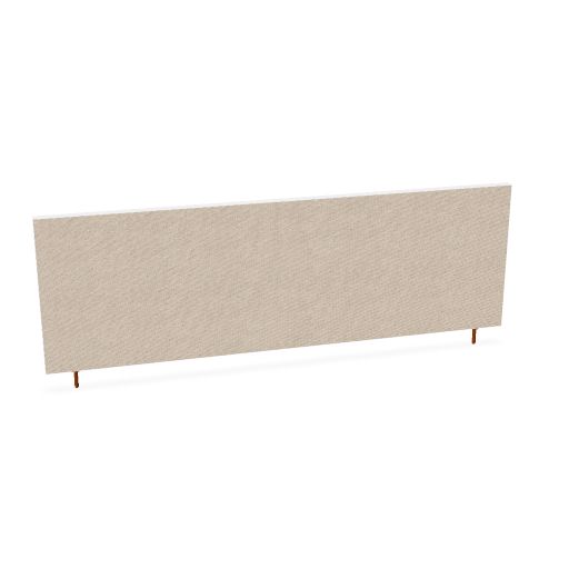 myscreen 65 x 200 cm (Model: Matrix Pro MyScreen Pin | Akoestische vulling: Akoestische vulling | Framekleur : Wit | Stoffering : 75 - Rhapsody | Stof Kleur: 901 | Prijsklasse: Stofgroep 1)