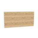 SH M-store sliding door cabinet 78x160x50cm (Color body : N - Bardolino Oak | Color door : N - Bardolino Oak | Color top : N - Bardolino Oak)